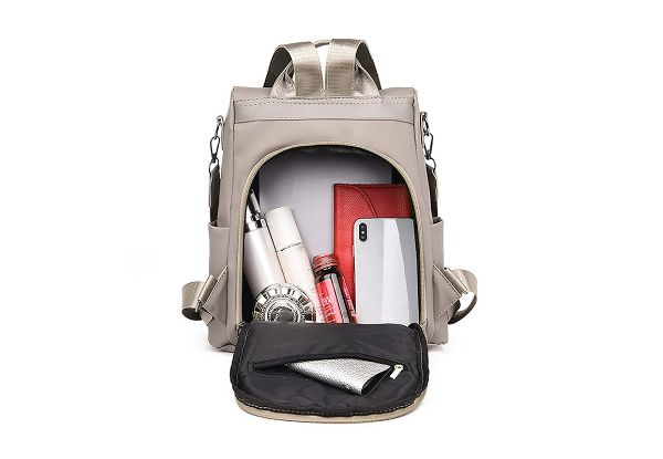 Three-in-One Anti-theft Backpack - Available in Three Colours & Option for Two-Pack