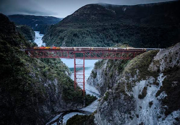 $389 Per Person Twin Share for a Return Tranzalpine Adventure incl. Two Nights Accommodation in Greymouth
