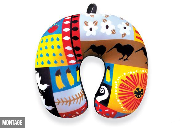 New Zealand Inspired Neck Support Travel Pillow - Three Styles Available