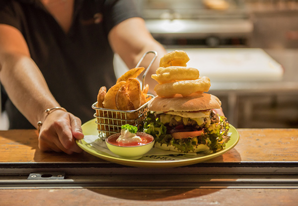 $19 for Two Classic Burgers & Two Sides for Two People or $29 for Two Meals & Two Sides - Options for Four People