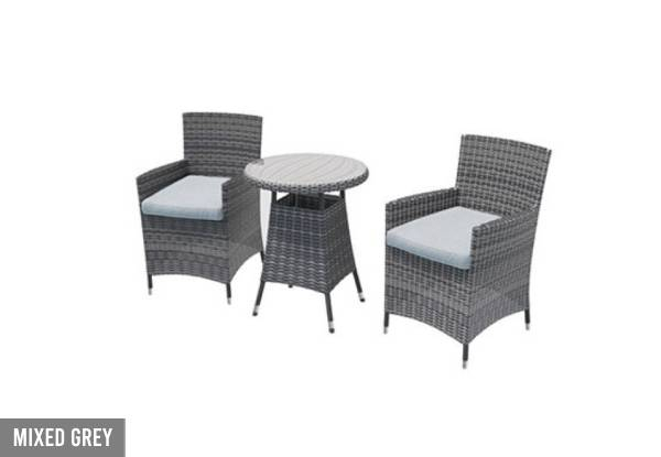 Burgas Three-Piece Outdoor Sofa Set - Two Colours Available