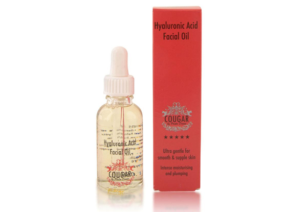$29.99 for a 30ml Hyaluronic Acid Facial Oil, $45 for Two, or $89 for Four with Free Shipping