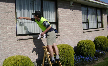From $45 for Home Window Cleaning Services – Options for Homes With up to Four Bedrooms (value up to $158)