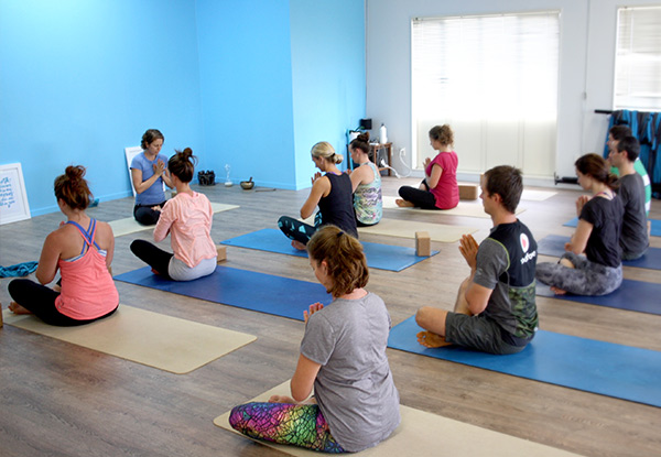 $30 for Any Three Yoga Classes for One Person or $50 for Five Classes - Options for Two people (value up to $200)