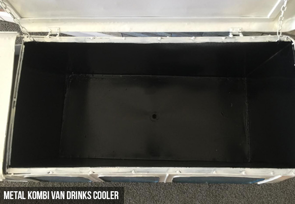 $279 for a Retro Metal Kombi Van Drinks Cooler