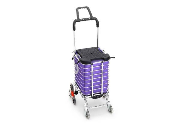Portable Aluminium Trolley Cart with Wheels