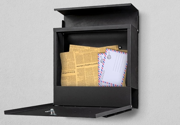 Wall Mount Mailbox - Three Options Available