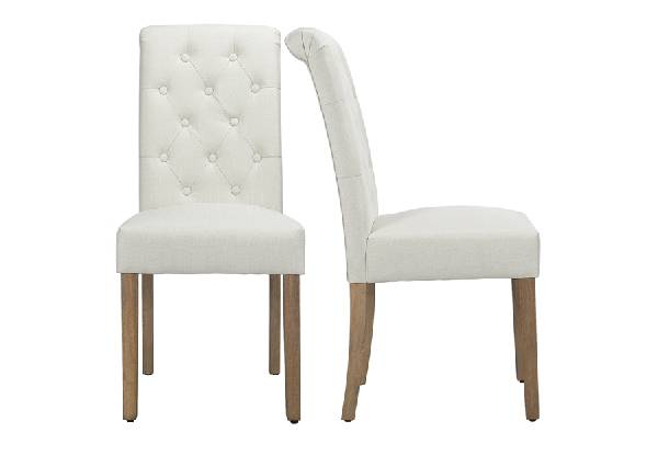 Six-Pack Classic Fabric Upholstered Dining Chair - Three Colours Available