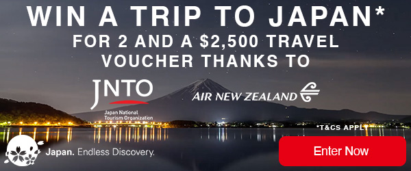 Win a trip for two to Japan