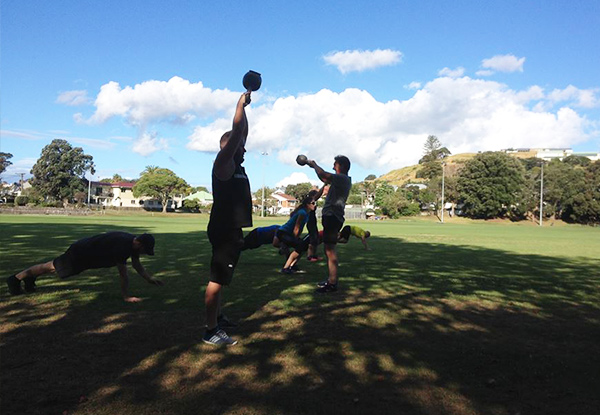 $27 for Four Weeks of Bootcamp – Auckland Domain or Devonport Domain Locations