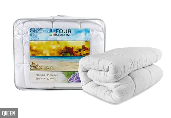 From $59.99 for a Four Seasons Cluster Puff Mattress Topper (value up to $399.90)
