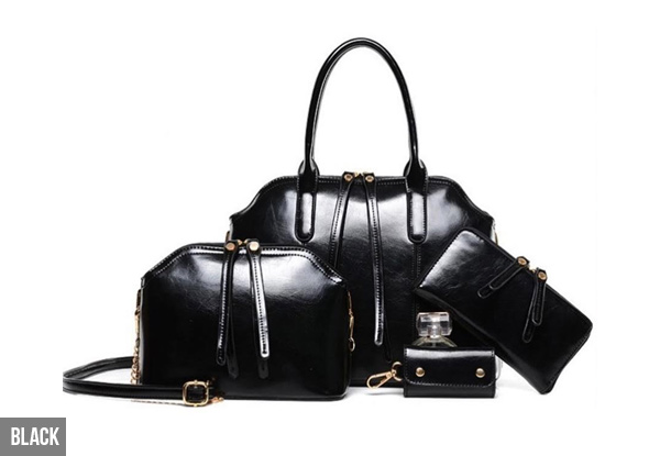$89 for a Four-Piece Handbag Set – Available in Four Colours