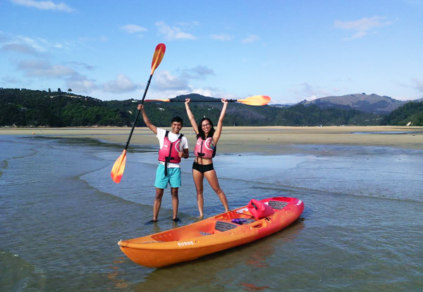 $24 for Two-Hours Hire of a Single Sit-On Kayak or $48 for a Double Sit-On Kayak in the Abel Tasman National Park