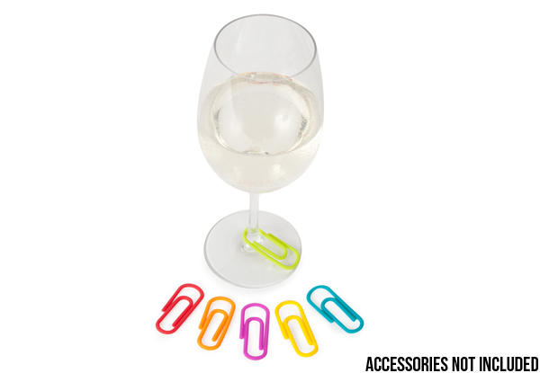 $4 for 10 Paper Clip Wine Glass Markers