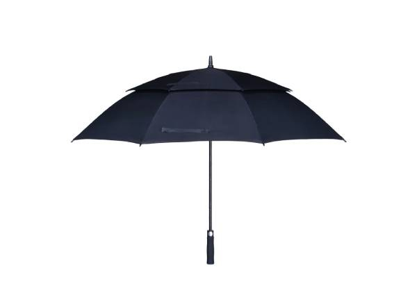 Automatic Open Golf Umbrella with Double Canopy - Three Colours Available