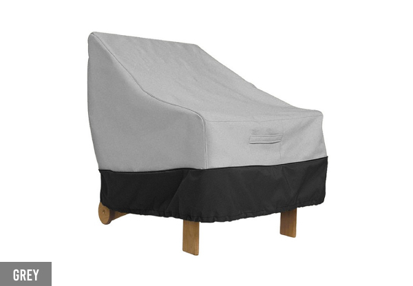Outdoor Patio Chair Furniture Cover - Available in Three Colours & Four Sizes