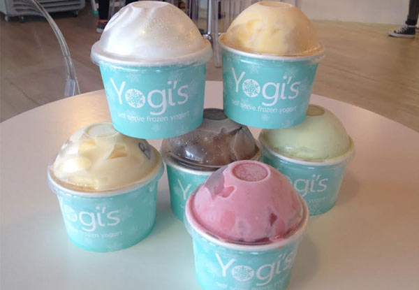 $7 for One 500g Take Home Tub of Yogi's Frozen Yoghurt or $12 for Two (value up to $20)