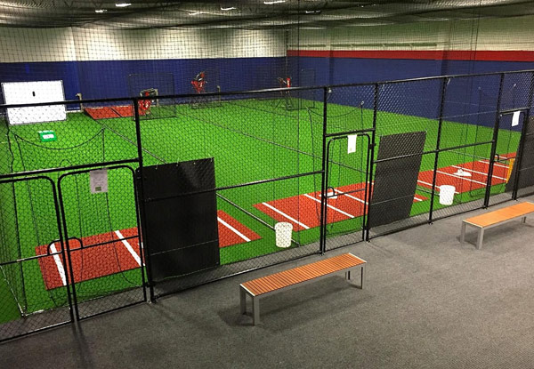 $20 for a 30-Minute Batting Cage Session for up to Four People Incl. Helmet & Bat Hire
