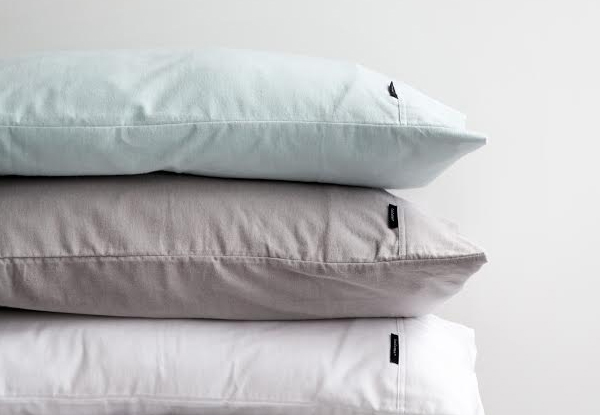From $49.95 for Canningvale Luxury Flannelette Sheet Sets – Available in Three Colours incl. Nationwide Delivery (value up to $263.95)