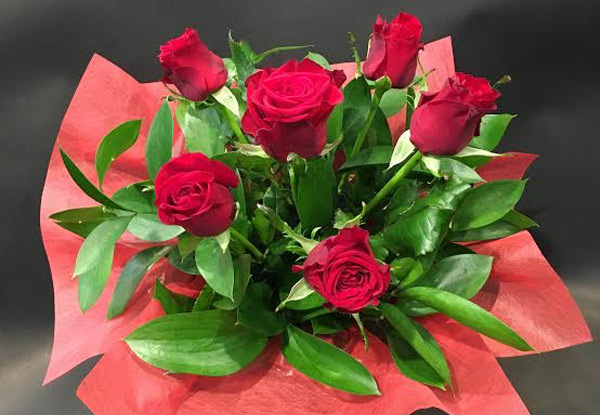 $24 for a Single Premium Quality Long-Stemmed Red Rose Delivered on Valentine's Day, $48 for Six Roses or $75 for One Dozen Roses (value up to $75)