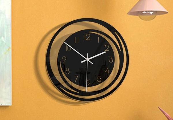 Minimalist Creative Acrylic Wall Clock