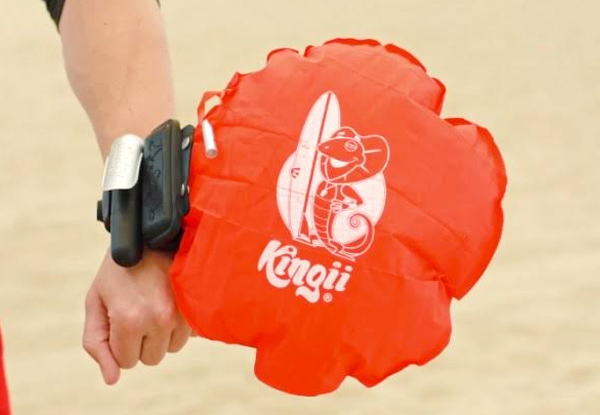 $119 for a Kingii Inflatable Water Safety Wristband