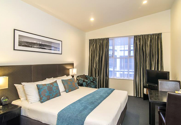 $219 for a Two Person Wellington Stay for Two Nights in a Deluxe Studio or $495 for Five Nights – Both Options incl. Wi-Fi & Fitness Center Access