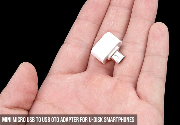 $7 for a Micro USB to USB Adapter, or $9 for Micro USB to USB Adapter with Memory Card Reader - Free Shipping