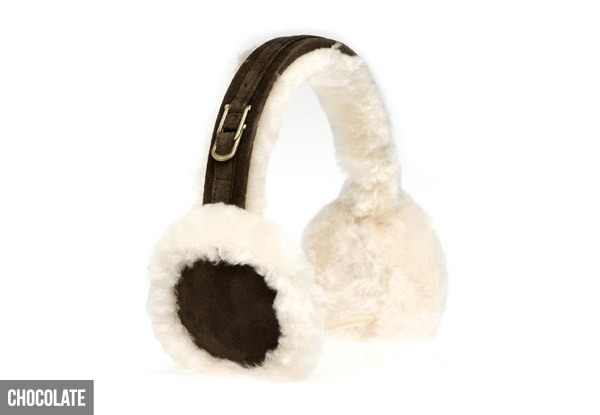 $39 for a Pair of UGG Leather Earmuffs - Available in Four Colours