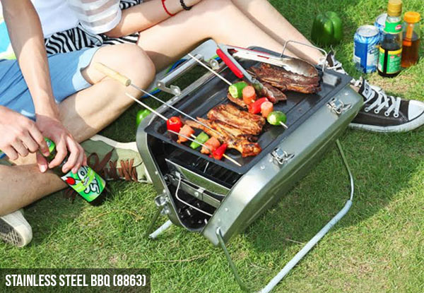 From $25 for a Range Charcoal BBQ Grills –Three Options Available