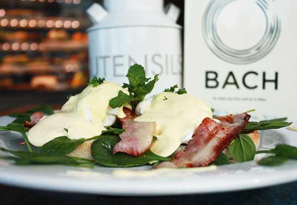 $20 for Any Two Eggs Benedicts with Bacon or Salmon