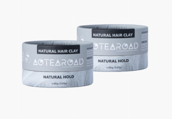 Two-Pack Aotearoad Natural Hair Clay - Three Options Available