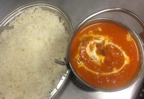 $22 for Two Curries, Rice & Two Plain Naans – Dine In or Takeaway, Davies Store Location Only (value up to $39)
