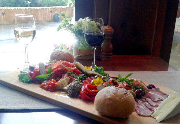 $49 for a Vineyard Lunch Platter & Two Glasses of Ascension Wine for Two People or $95 for Four People