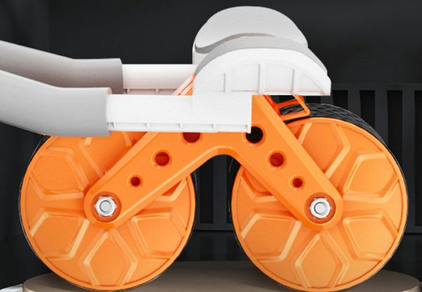 Automatic Rebound Ab Wheel Roller Equipment - Two Colours Available