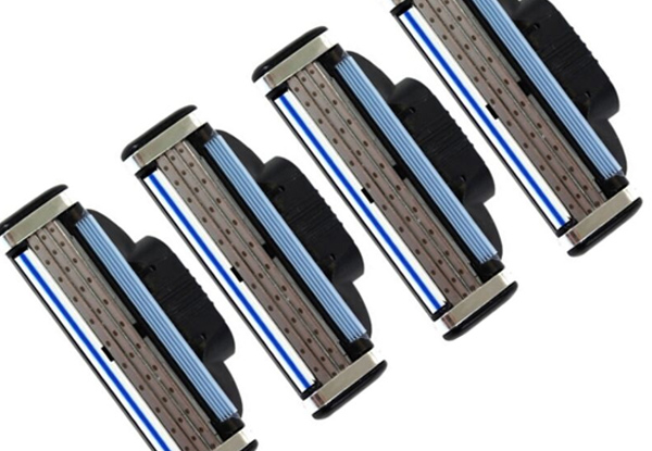 $9 for a Four-Pack of Razors Compatible With Mach3 with Free Shipping