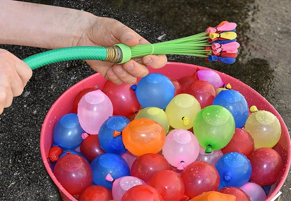 $9 for 40 Water Balloons & Hose Attachment or $17 for 120 Water Balloons & Three Hoses with Free Shipping