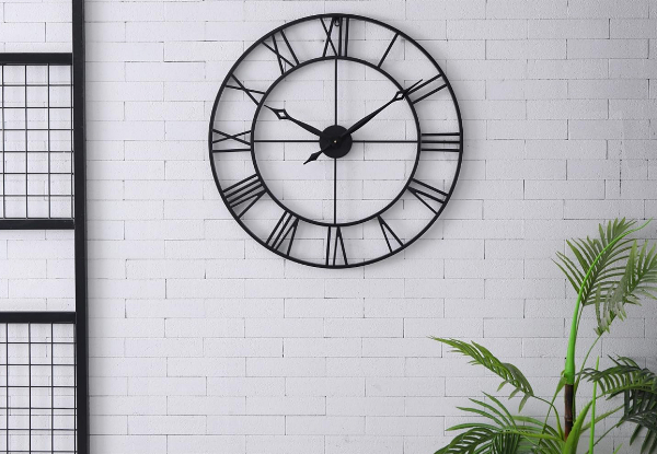 Metal Wall Clock - Three Sizes Available