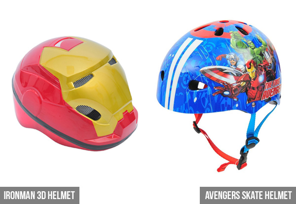 From $27.99 for a Kids' Licensed Helmet incl. Frozen, Avengers & more - 12 Styles Available