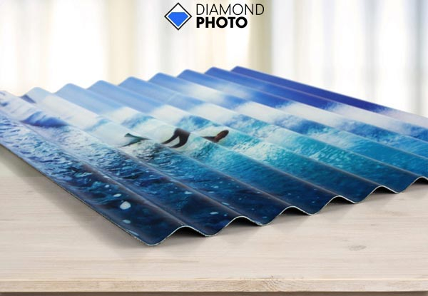 25x30cm Outdoor Corrugated Iron Print incl. Nationwide Delivery - Options for Sizes up to 92x100cm