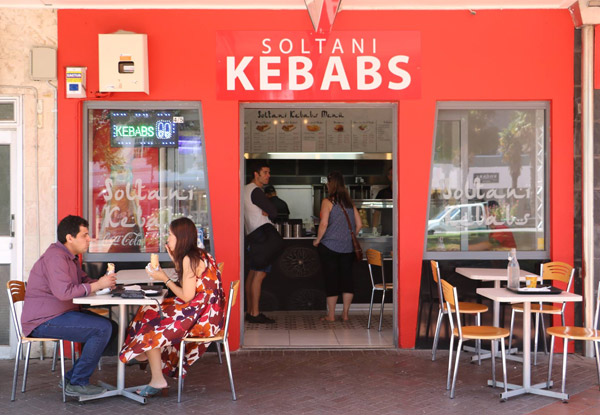 $14 for Any Two Kebabs, incl. Lamb, Chicken or Falafel (value up to $22)