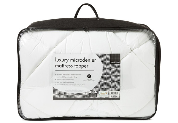 From $79.95 for a Canningvale Luxury Microdenier Mattress Topper incl. Nationwide Delivery (value up to $285.95)