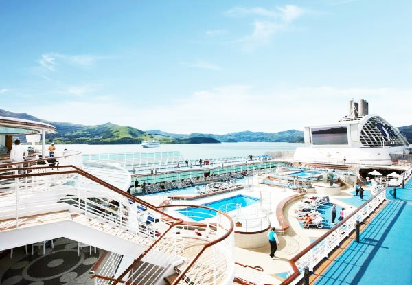 From $1,998 for an Auckland to Sydney Six-Night Fly/Stay/Cruise Package for Two People On Board the Sea Princess