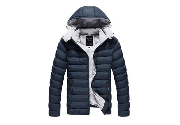 $57 for a Unisex Puffer Jacket – Available in Three Colours