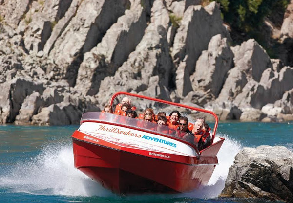 $73.50 for an Adult Jet Boat Experience & Hot Pools Pass or $40 for a Child Jet Boat Experience & Hot Pools Pass (value up to $147)