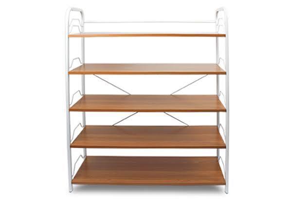 $49.99 for a Super Size Wooden Shoe Rack