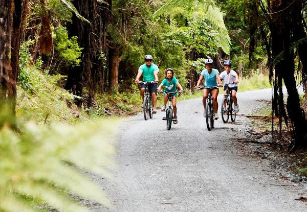 From $15 for a Bay of Islands Cycle Trail Tour incl. Bike Hire, Helmet Hire & Transport