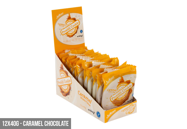 From $12 for a Box of Justine's High Protein, Low Carb & Sugar-Free Complete Protein Cookies – Available in Five Flavours with Free Shipping
