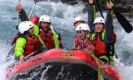 $89 for a White Water Rafting Adventure on the Tongariro River with New Zealand's Most Awarded Rafting Adventure Company (value up to $129)