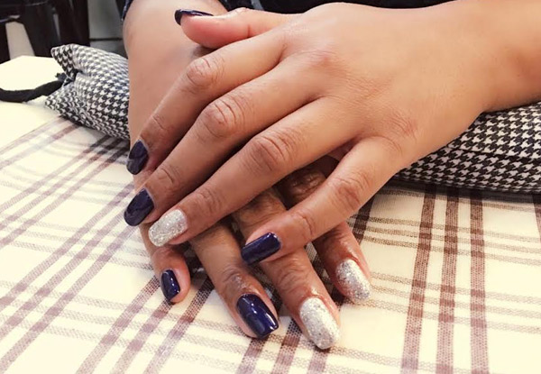 $15 for a Express Manicure, $25 for a Express Pedicure, $40 for Both – Options for a Shape & Gel Polish Available